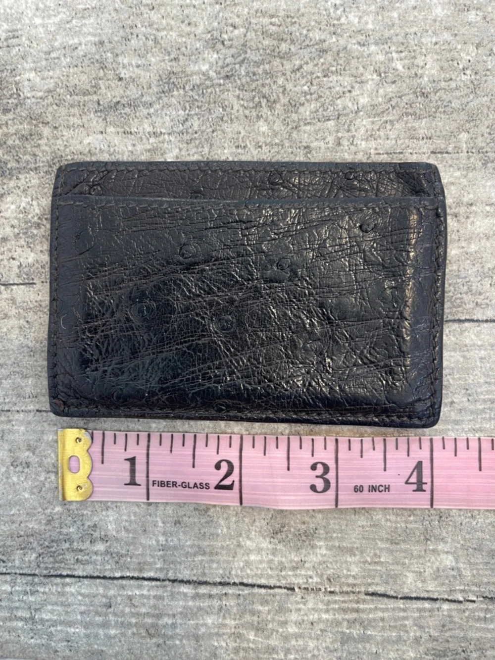Gucci Mens Leather Card Holder Wallet